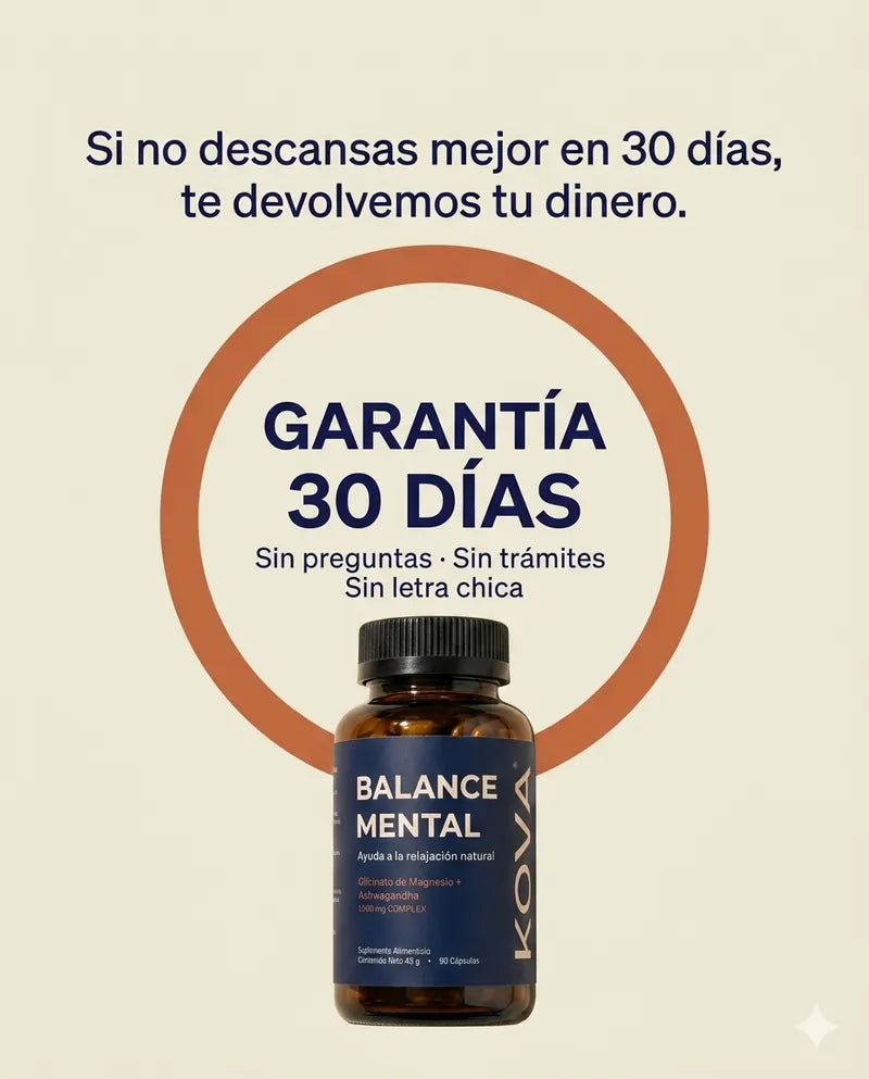 KOVA Paz Mental - ingredientes naturales