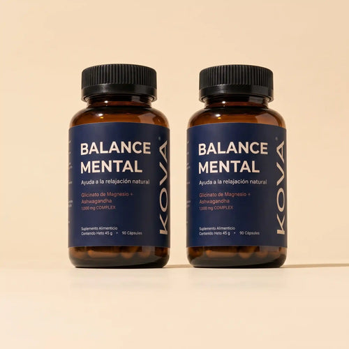 KOVA Balance Mental — Pack de 2 frascos, 90 noches de descanso