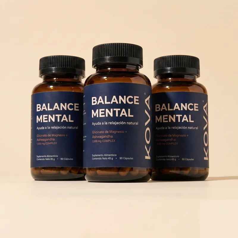 KOVA Balance Mental — Pack de 3 frascos, lleva 2 y el tercero gratis