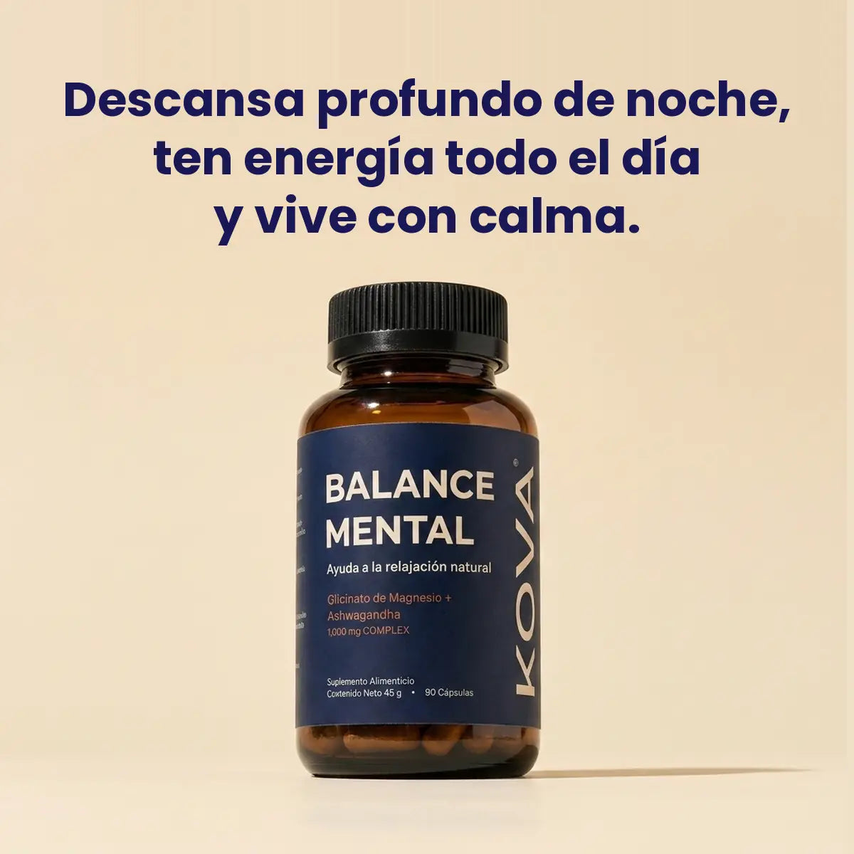 Suplemento para dormir mejor y vivir en calma de manera natural